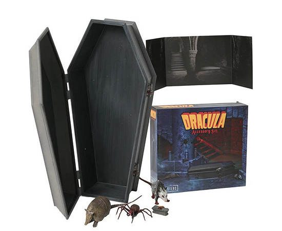 Neca Figure Universal Monsters Dracula Accessory Set Charcoal