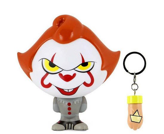 Neca Stylized Figure IT Pennywise Bhunny 4" Stylized with Collectible Keychain Red