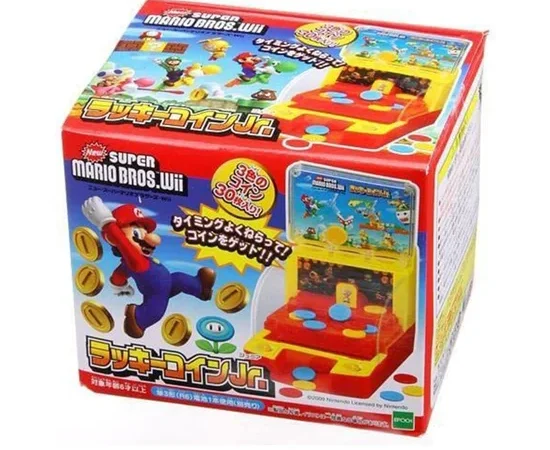 EPOCH Toys Super Mario Lucky Coin Game Jr. Multi-Color