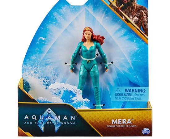 Batman and DC Figures Mera 4 inch Aquaman And The Lost Kingdom Multi-Color