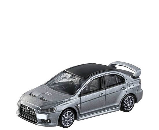 TOMICA Vehicle Toy Mitsu Evo Silver
