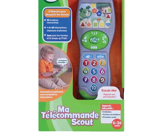 LeapFrog Scout's Learning Light Remote LF110192620000 Violet