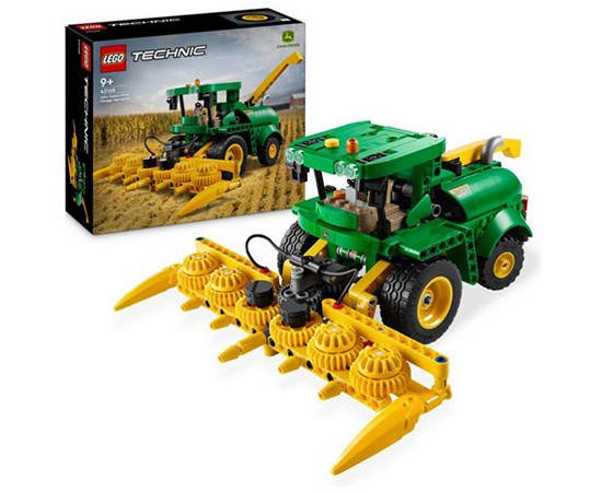 LEGO Block Toy John Deere 9700 Forage 42168 Multi-Color