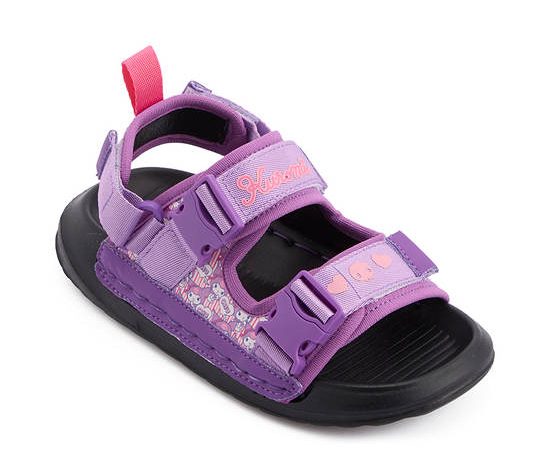 SANRIO Girl Toddler Sandals Kuromi Purple