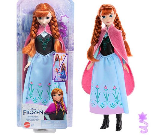DISNEY Magical Skirt Anna Doll Disney Frozen HTG24 Multi-Color