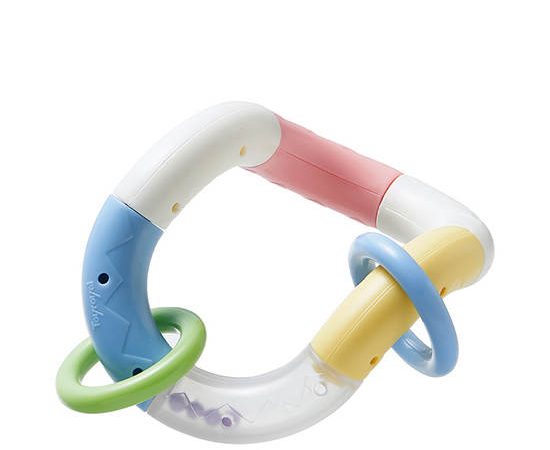 TOYROYAL Teether 3 Months Classic - Baby Twister White