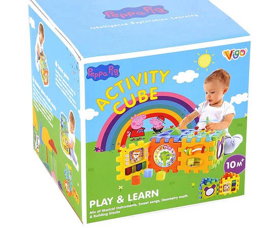 PEPPA PIG Toy Activity Cube Multi-Color