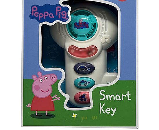 PEPPA PIG Toy Smart Key Music & Light White