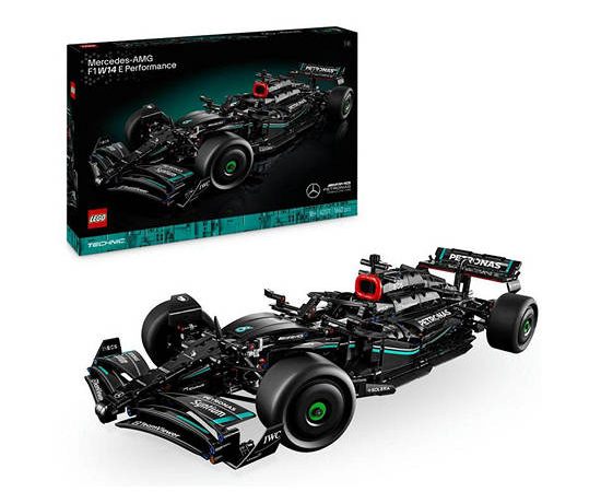 LEGO Block Toy Mercedes-AMG F1 W14 E Performance 42171 Multi-Color