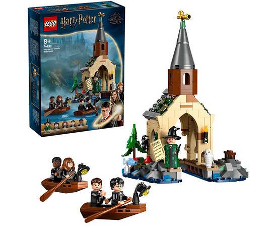 LEGO Block Toy Hogwarts™ Castle Boathouse 76426 Multi-Color