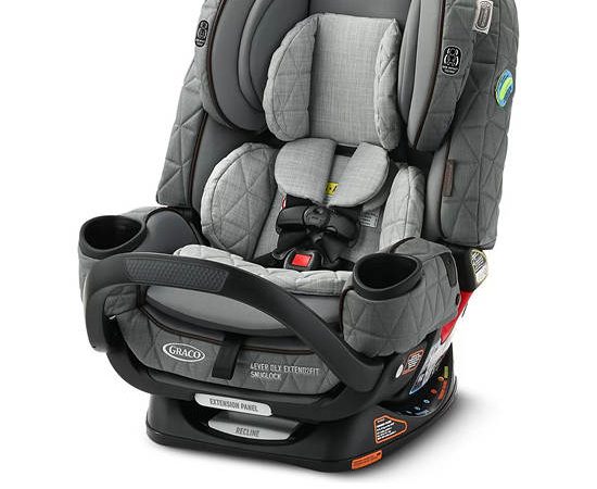 GRACO Car Seat 4Ever Deluxe Extend2Fit Snuglog Midtown