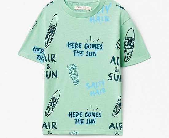 SFERA KIDS Girl T-Shirt Printed Light Green