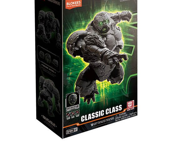 BLOKEES Figure Transformers Model Kit CC 04 Optimus Primal Beast 8.5 cm. Luminous Eyes Multi-Color
