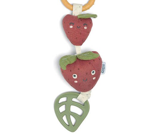 MAMAS & PAPAS Toy Grateful Garden Multi Linkie Strawberry Activity Pink