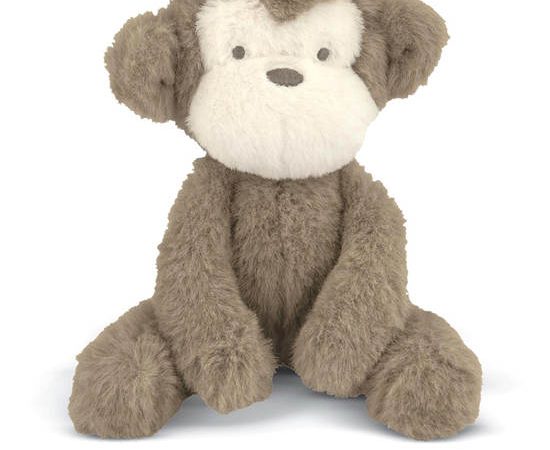 MAMAS & PAPAS Soft Toy Welcome To The World Large Monty Monkey Brown