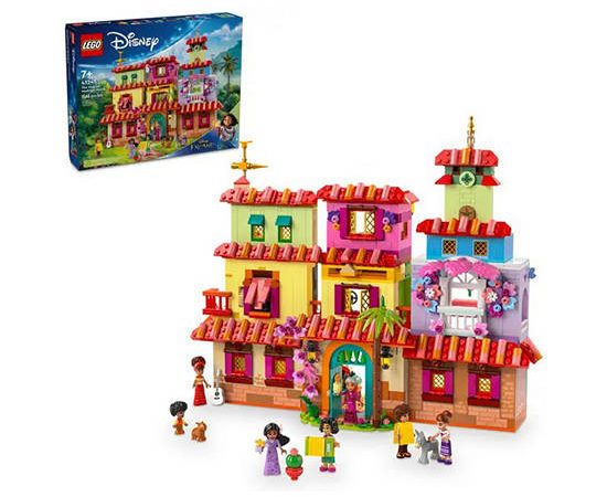 LEGO Block Toy The Magical Madrigal House 43245 Multi-Color