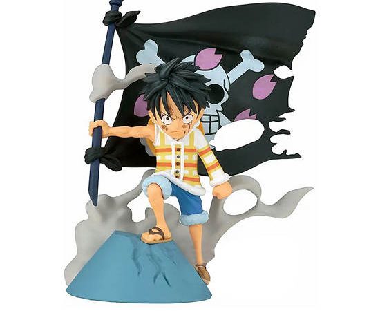 Bandai Figures One Piece Collectable Luffy Multi-Color