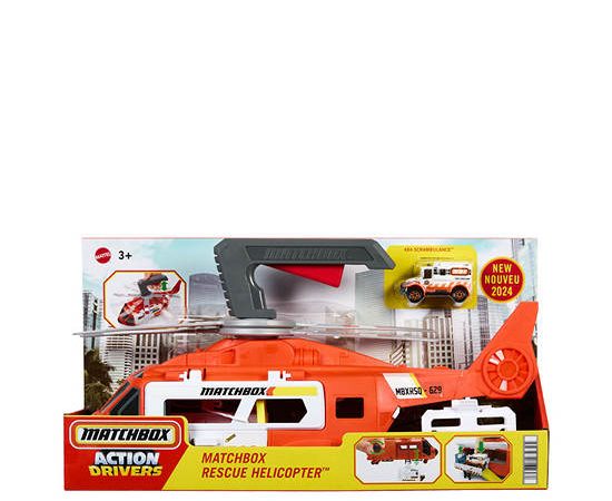 HOTWHEELS Toys Matchbox Rescue Helicopter Multi Color
