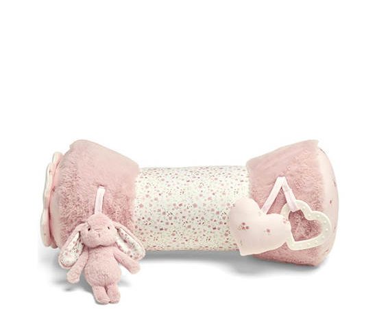 MAMAS & PAPAS Pillow Welcome To The World Under The Sea Tummy Time Roll Blue Pink