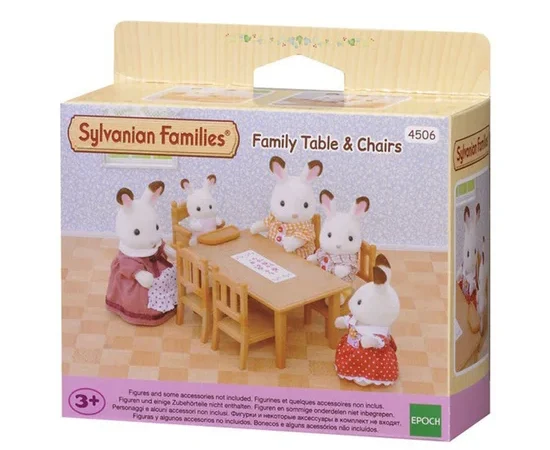 SYLVANIAN FAMILIES Family Table Chairs Multi-Color