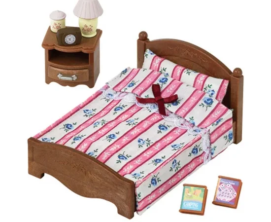 SYLVANIAN FAMILIES Semi Double Bed Multi-Color