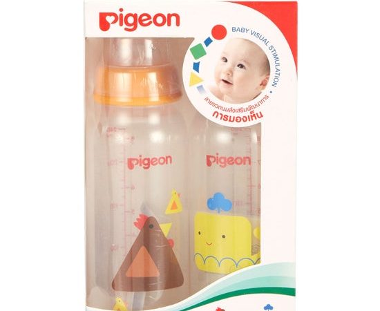 PIGEON ขวดนมRPP ลายพัฒนาการ 8OZ M PK2