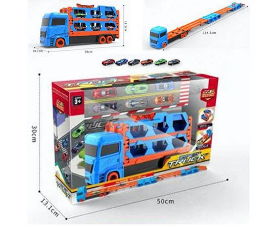 WISHER TOY Toy Container Truck Deformation Multi-Color