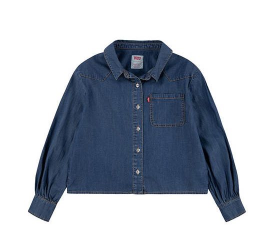 LEVI'S KIDS Girl Toddler Shirt Long Sleeves Western Denim Dac-Pacific Highway