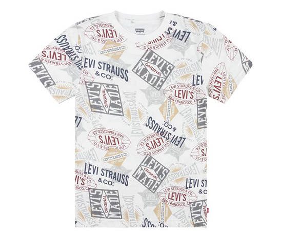 LEVI'S KIDS Boy Toddler Tee Short Sleeves Stamped Aop W0E-Levi'S Egret