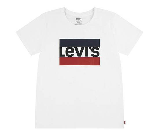 LEVI'S KIDS Girl Toddler Tee Short Sleeves Sportswear Logo 001-White