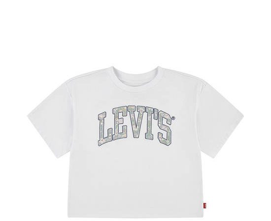 LEVI'S KIDS Girl Toddler Tee Short Sleeves Meet And Greet Floral W1T-Bright White