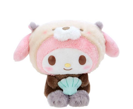 SANRIO Plush SS Sea Otter My Melody Multi-Color