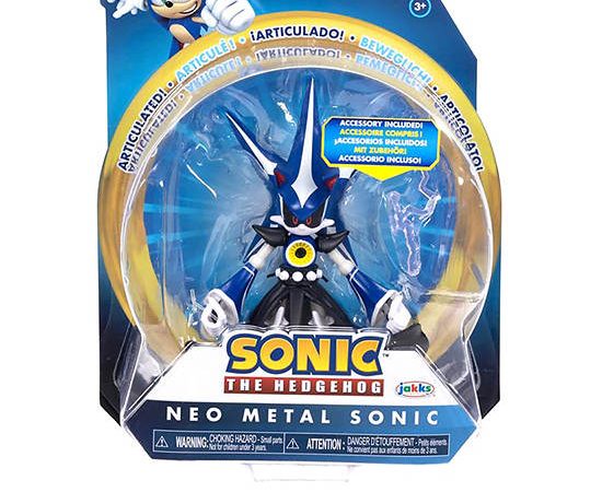 SONIC PRIME Mini Figures Neo Metal Sonic 2.5 inches Multi-Color