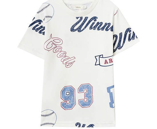 SFERA KIDS Boy T-Shirt Printed White Cream