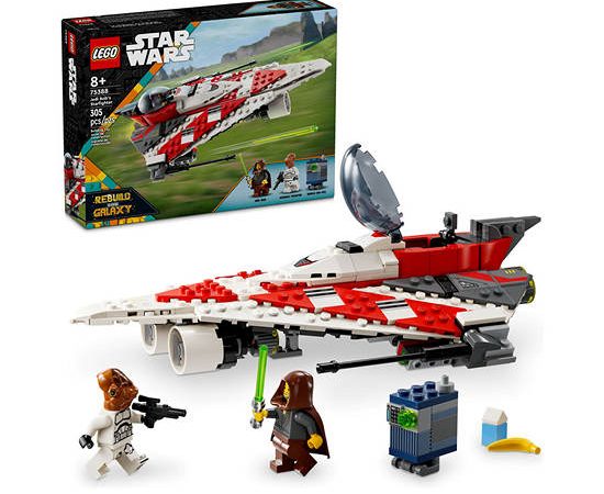 LEGO Block Toy Jedi Bob's Starfighter 75388 Multi-Color