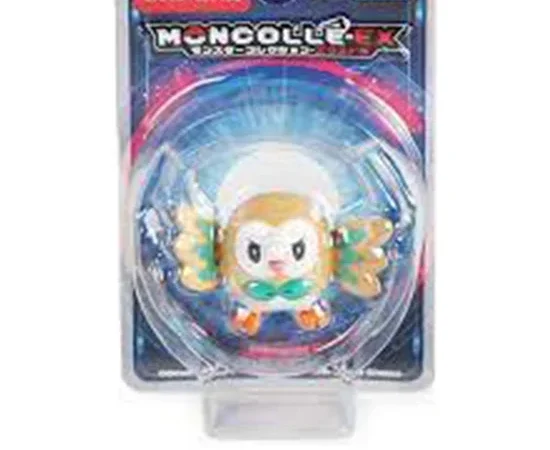TAKARA TOMY Pokemon Moncolle EX 11 Rowlet Figure TMPM01968375 Bisque