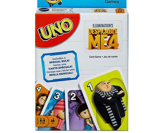 MATTEL Card Game UNO Despicable Me 4 HXT53 Multi-Color