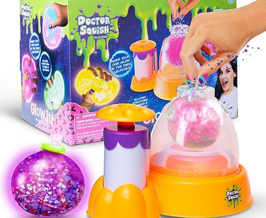 DOCTOR SQUISH Squishy Maker Station Neon Multi-Color