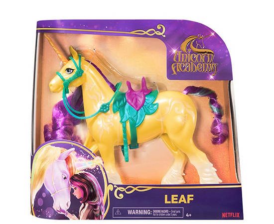 UNICORN ACADEMY Doll Unicorn Leaf Yellow