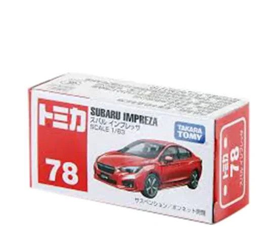 TOMICA_DIECAST TOMICA BOX SUBARU IMPREZA G4