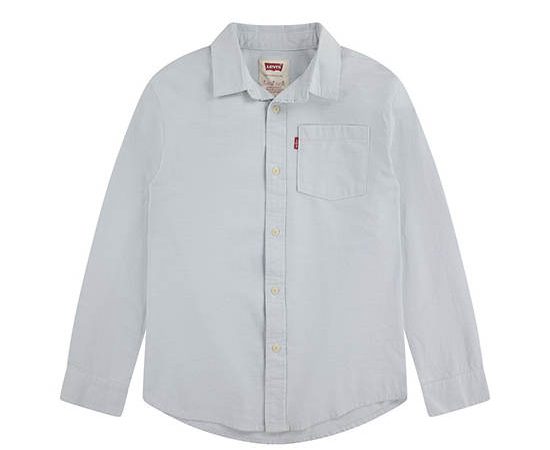 LEVI'S KIDS Boy Shirt Long Sleeves Nature Prep Woven Blue Skies