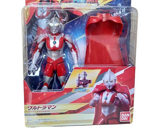 BANDAI KIDZ&KITZ Figure Ultraman Brothers Mantle Set Ultra Action  Red
