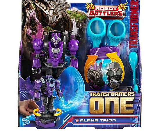 TRANSFORMERS Figure Alpha Trion TF1 Battling Purple