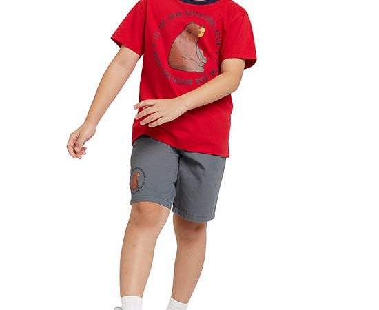 FOF KIDS Boy Shorts Bear Grey