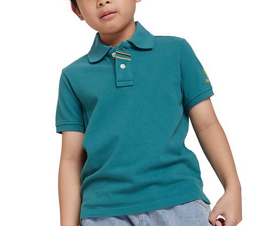 DeFry 01 Boy Polo Shirt Short Sleeves Collared