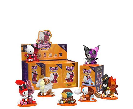 SANRIO Figure Blind Box Kandy: Sanrio Spooky Fun Series Mix Characters Multi-Color
