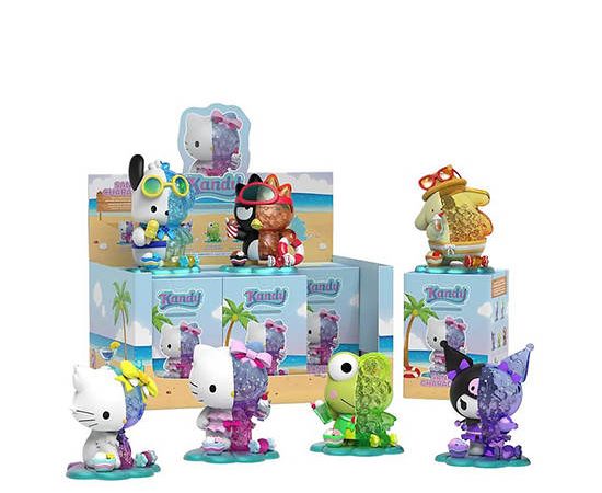 SANRIO Figure Blind Box Kandy: Sanrio Sea Breeze Series Mix Characters Multi-Color