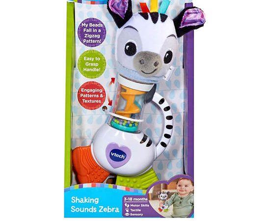 VTECH Toy Shaking Sounds Zebra Multi-Color