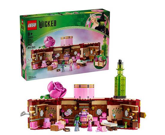LEGO Block Toy Glinda & Elphabas Dormitory 75683 Multi-Color