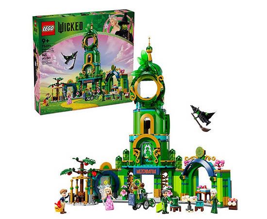 LEGO Block Toy Welcome to Emerald City 75684 Multi-Color